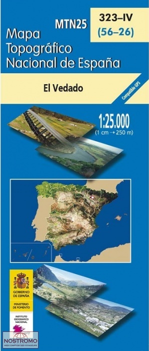 323-4 EL VEDADO | carte topographique CNIG