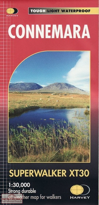 CONNEMARA | Harvey hiking map