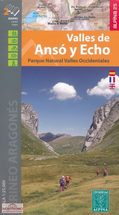05 VALLES DE ANSÓ Y ECHO | Alpina hiking maps