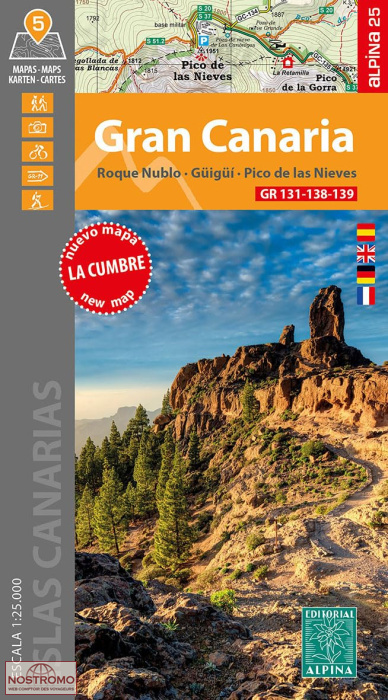 91 GRAN CANARIA | Alpina hiking maps