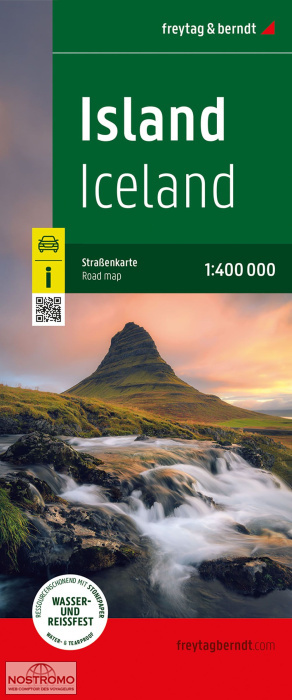 ISLANDE | carte touristique Freytag & Berndt