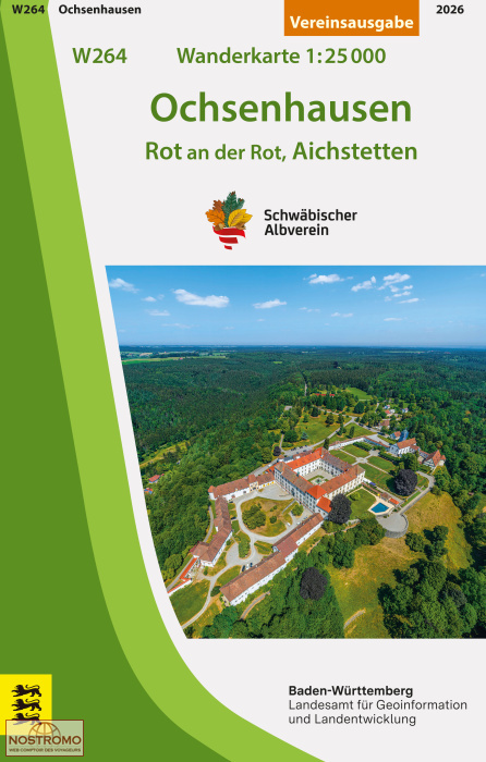 W264 OCHSENHAUSEN | carte de randonnée LGL