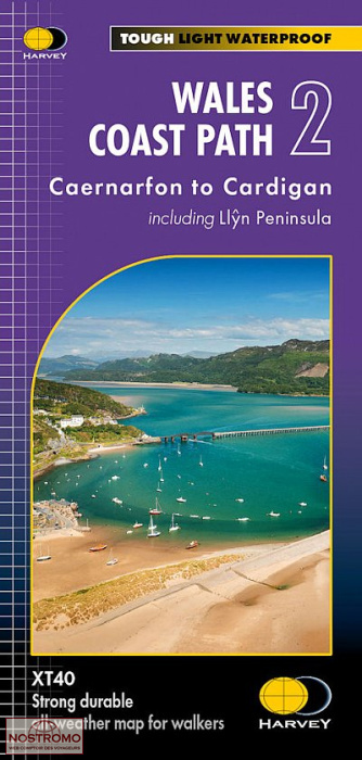 WALES COAST PATH 2 | Harvey hiking map