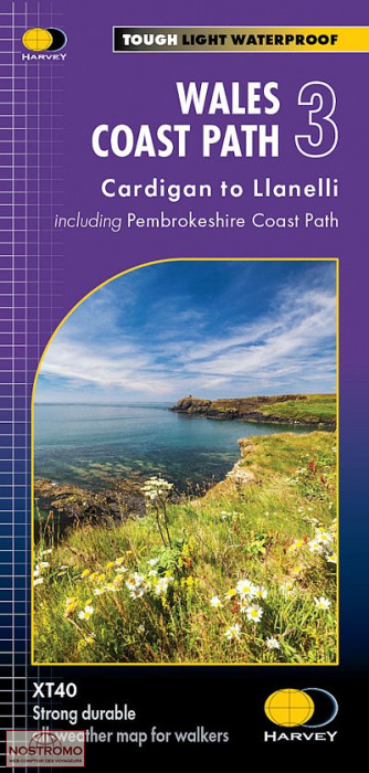WALES COAST PATH 3 | Harvey hiking map