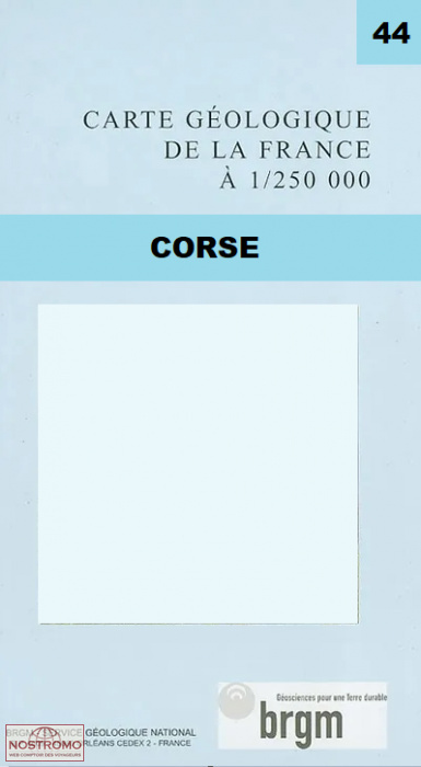 44 CORSE | BRGM geological map