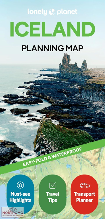 ISLANDE | carte touristique Lonely Planet