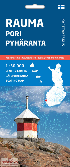 RAUMA - PORI - PYHÄRANTA | carte de tourisme nautique Karttakeskus