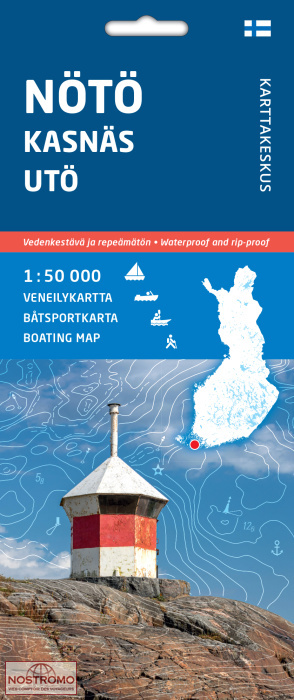 NÖTÖ - KASNÄS - UTÖ | carte de tourisme nautique Karttakeskus