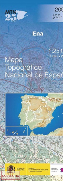 209-1 ENA | carte topographique CNIG