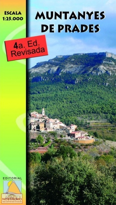 MUNTANYES DE PRADES | Piolet hiking map