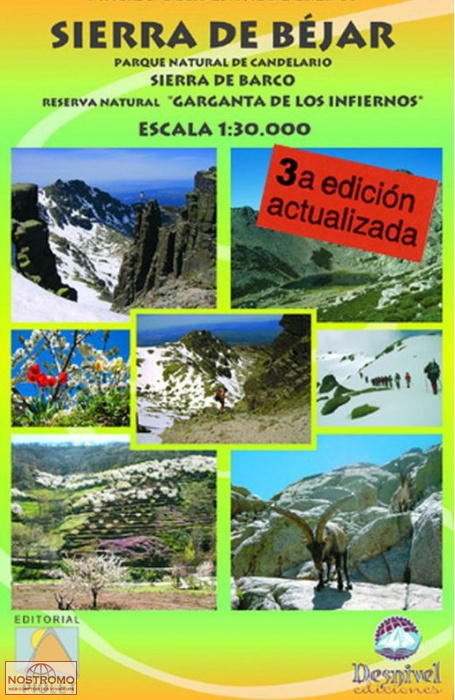 SIERRA DE BÉJAR | Piolet hiking map