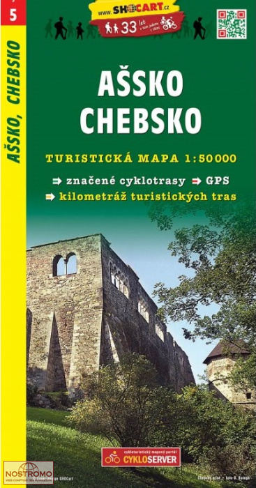 05 AŠSKO - CHEBSKO | carte de randonnée Shocart