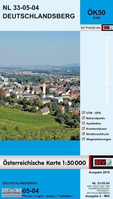 4104 DEUTSCHLANDSBERG | BEV topographical map