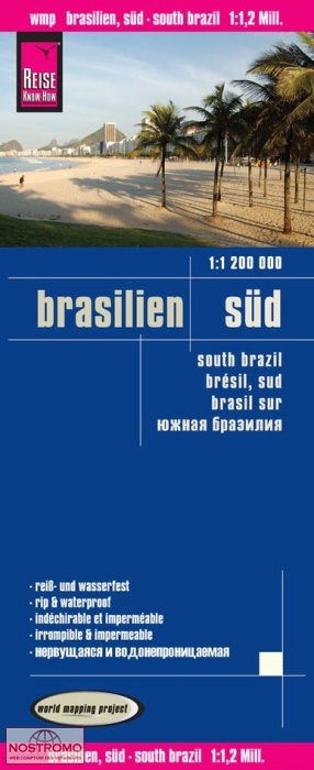 BRAZIL SOUTH | Reise Know-How road map