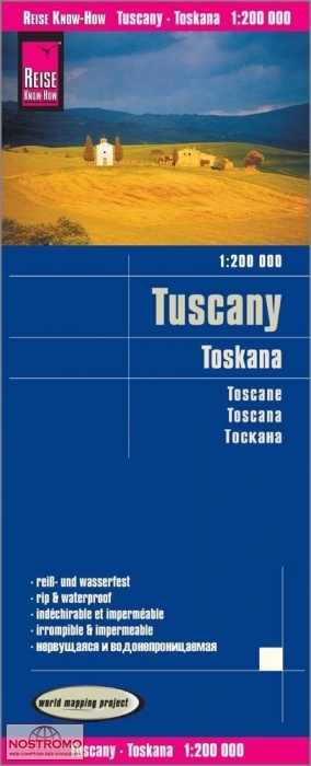 TUSCANY | Reise Know-How road map