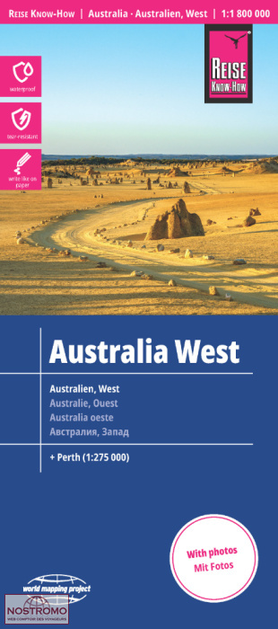 AUSTRALIA WEST | Reise Know-How road map