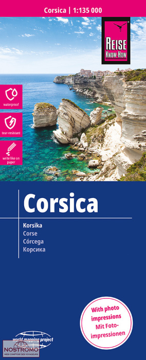 CORSE | carte routière Reise Know-How