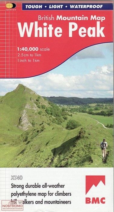 WHITE PEAK | Harvey hiking map