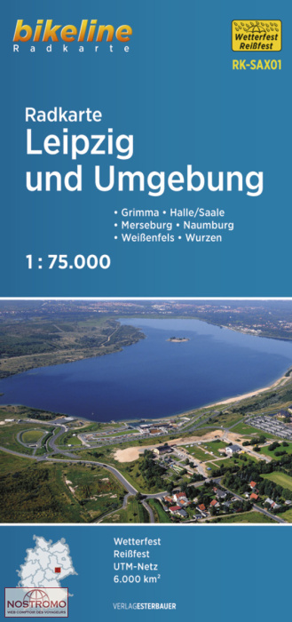 SAX01 LEIPZIG UND UMGEBUNG | Esterbauer cycling map