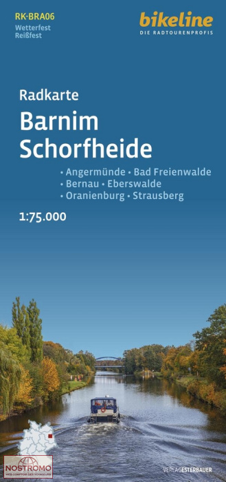 BRA06 BARNIM - SCHORFHEIDE | Esterbauer cycling map
