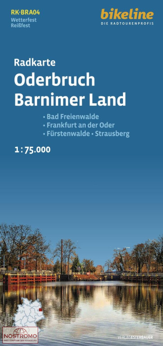 BRA04 ODERBRUCH - BARNIMER LAND | Esterbauer cycling map