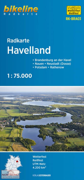 BRA03 HAVELLAND | Esterbauer cycling map