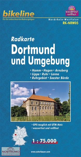 NRW05 DORTMUND UND UMGEBUNG | Esterbauer cycling map