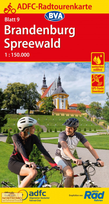 09 BRANDENBURG - SPREEWALD | BVA BikeMedia cycling map