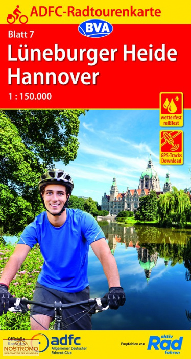 07 LÜNEBURGER HEIDE - HANNOVER | BVA BikeMedia cycling map