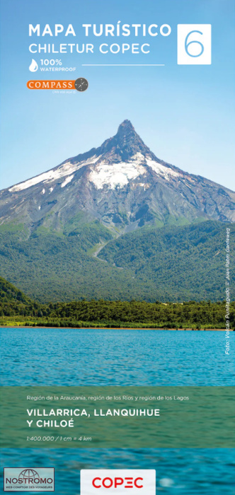 6 VILLARRICA - LLANQUIHUE - CHILOE | Compass travel map