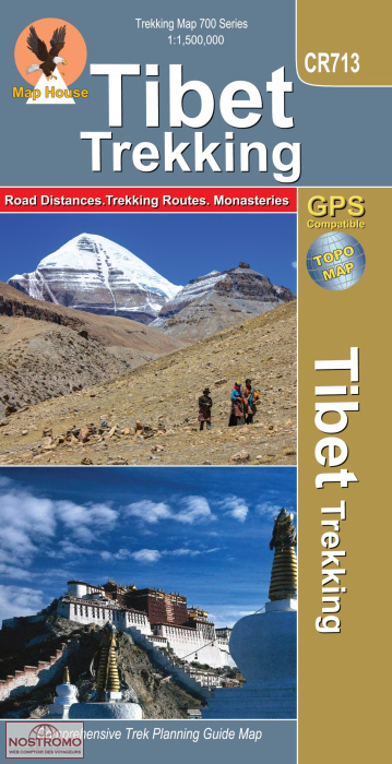 TIBET - CR713 | Nepamaps travel map