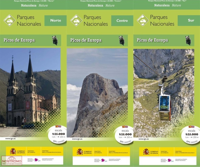 PICOS DE EUROPA | cartes de randonnée CNIG