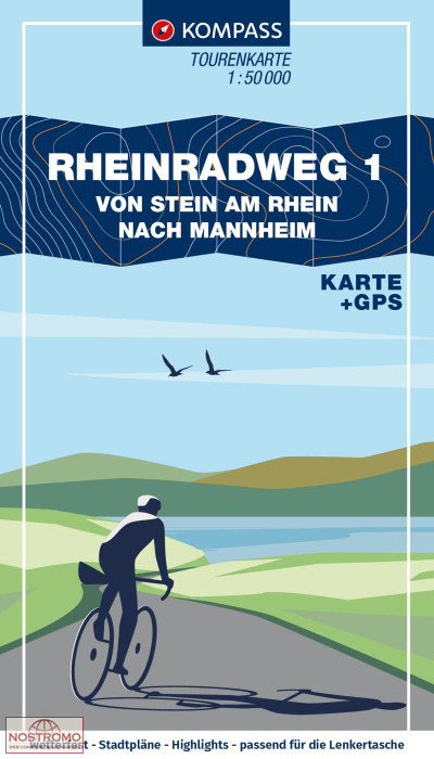 7008 RHEINRADWEG 1 - VON STEIN AM RHEIN NACH MANNHEIM