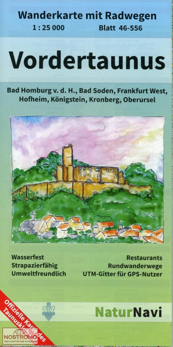 VORDERTAUNUS | NaturNavi hiking map