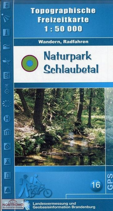 16 NATURPARK SCHLAUBETAL | LGB hiking map