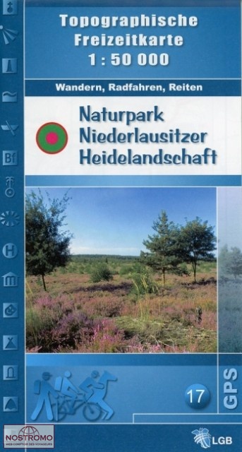 17 NATURPARK NIEDERLAUSITZER HEIDELANDSCHAFT | LGB hiking map