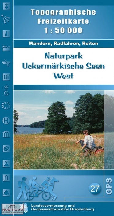 27 NATURPARK UCKERMÄRKISCHE SEEN WEST | LGB hiking map