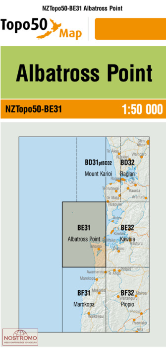 BE31 ALBATROSS POINT | carte topographique LINZ