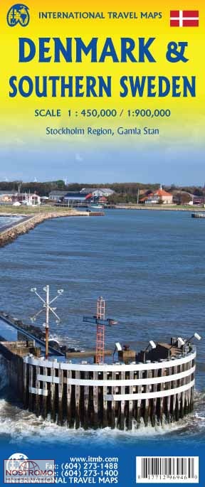 DENMARK & SOUTHERN SWEDEN | ITMB travel map