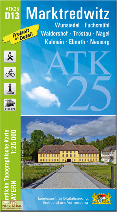 ATK25 - D13 MARKTREDWITZ | LDBV hiking map