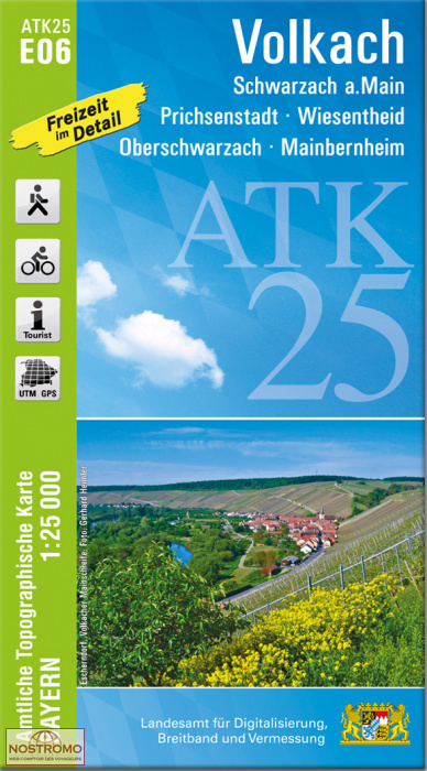 ATK25 - E06 VOLKACH | LDBV hiking map