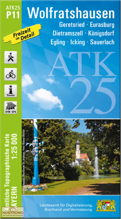 ATK25 - P11 WOLFRATSHAUSEN | LDBV hiking map