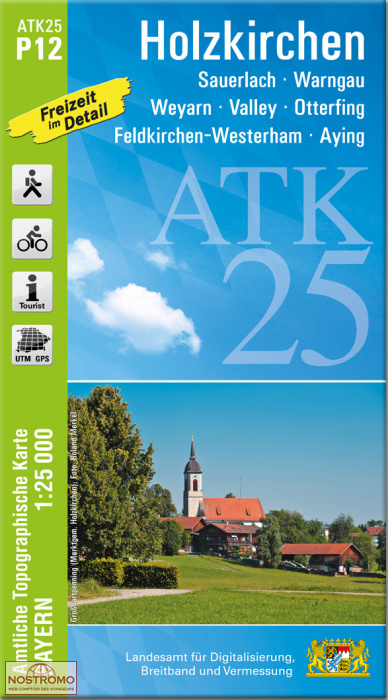 ATK25 - P12 HOLZKIRCHEN | LDBV hiking map