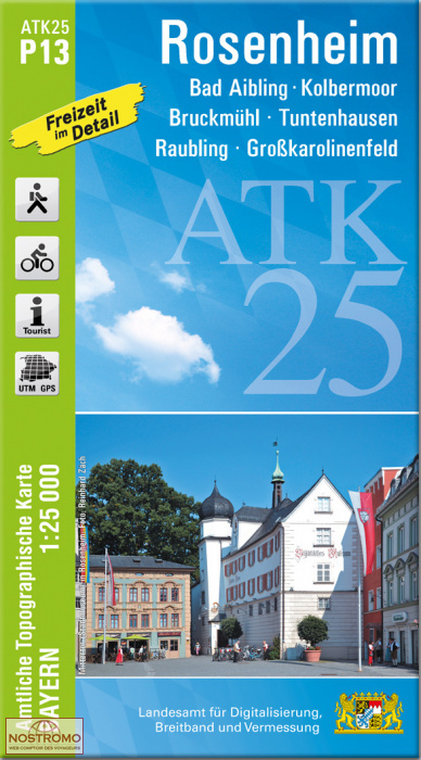 ATK25 - P13 ROSENHEIM | LDBV hiking map