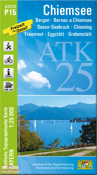ATK25 - P15 CHIEMSEE | LDBV hiking map