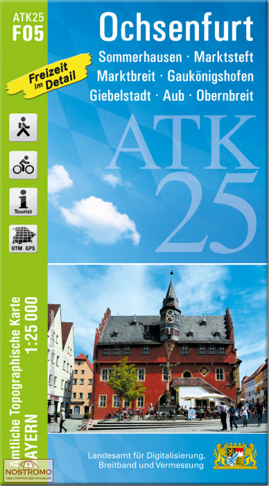 ATK25 - F05 OCHSENFURT | LDBV hiking map