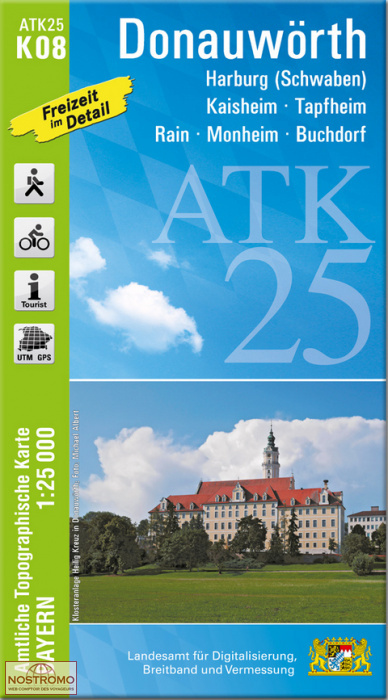 ATK25 - K08 DONAUWÖRTH | LDBV hiking map