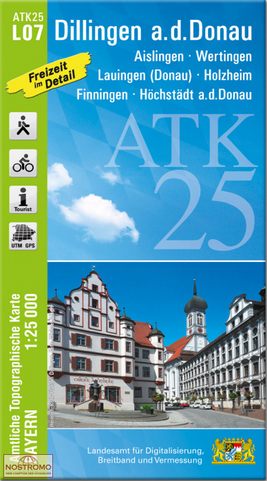ATK25 - L07 DILLINGEN AN DER DONAU | LDBV hiking map