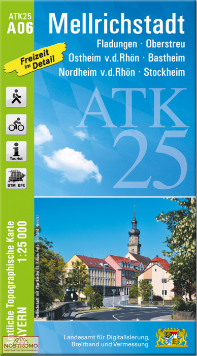ATK25 - A06 MELLRICHSTADT | LDBV hiking map