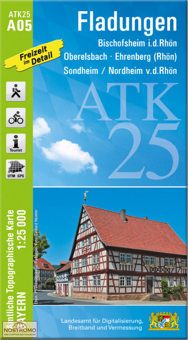 ATK25 - A05 FLADUNGEN | LDBV hiking map